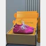 LV Sneakerina Leather and Suede shoes