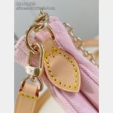 Pink New Liv Pochette Bag M14159 Fake Louis Vuitton AAA+