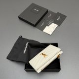 CASSANDRE MATELASSE Fragments bi-fold wallet in grain leather