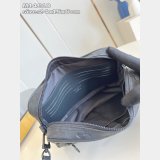 Louis Vuitton Pochette Kasai Pouch M14910 Luxury Monogram Shadow Black