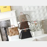 Best Fendi Peekaboo I See U Petite Calf leather Bag