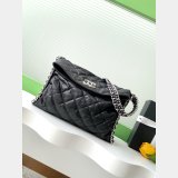 Designer Matelasse Chain Shoulder Ap3566 Black Bag