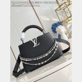 Louis Vuitton The Capucines High Quality M48865 Black Pearl Bag