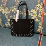 Top Valentino GARAVANI NELLCOTE TOTE suede BAG SMALL