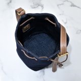 7 Star MiuMIU New Canvas Bucket 5BE089 Bag