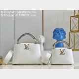 Louis Vuitton AAA Replica Designer Capucines Mini White M97980/M55921 Bag