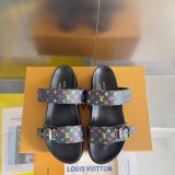 Wholesale LV TM Bom Dia Flat Comfort Mule