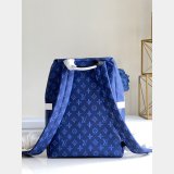 Luxury Louis Vuitton Cheap M45879 Discovery Backpack Monogram Other Blue