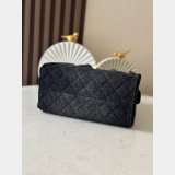 7 Star Best Replica Bags AS5293 Hobo Denim Black