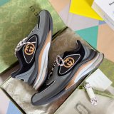 Luxury Designer gucci men RUN TRAINER shoes