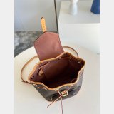 UK Louis Vuitton Best Montsouris Backpack Mini M51137 Brown Canvas