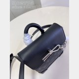 Nano Steamer Monogram Eclipse M82774 Knock Off Louis Vuitton Bag