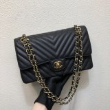 Top Quality CC CF1112 V CLASSICAL HANDBAG 25.5cm