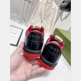 Gucci Dirty Embroidery Cowhide Shoes Replica Shop