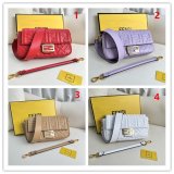 Top Quality fendi Iconic Baguette Medium nappa handbag