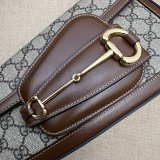 Top Quality 764155 Horsebit Shoulder 1955 Gucci Inspired Bag