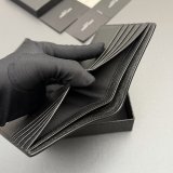 SAINT LAURENT East/West wallet in grain leather