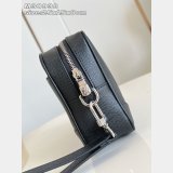 Louis Vuitton Pochette Kasai M30939 Luxury Taiga Leather Black