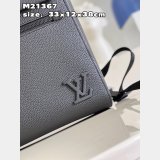 Louis Vuitton Fashion Fastline Backpack LV Aerogram M21367 Flap Bag