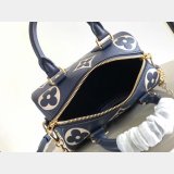 Louis Vuitton Speedy Bandouliere 20 Bicolor Monogram Empreinte Leather