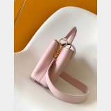 TOP LV CAPUCINES BB Taurillon Leather Handbag