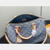 Louis Vuitton Speedy Soft 30 Bag M13344 Luxury Monogram Denim Grey