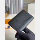 Louis Vuitton Pocket Organizer H26 M69979 Black Small Leather