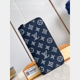 Inspired Brazza Multiple Pocket Organizer Zippy Wallet Vertical LV Bag