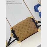 Louis Vuitton Side Trunk MM M27101 Monogram Canvas Women Bag