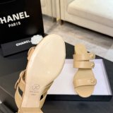 CC 26 Shiny Calfskin Mules