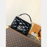7 Star Luxury Patent Lambskin GO-14 Louis Vuitton Replica Twist Bag
