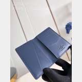 Inspired Brazza Multiple Pocket Organizer Zippy Wallet Vertical LV Bag