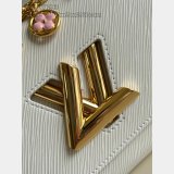 Louis Vuitton 1:1 Mirror M11723 Twist Copy Epi Black/White Bags