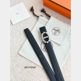 Maillon Torsade Belt Buckle & Reversible Leather Strap 24mm