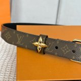 Louis Vuitton Flowergram 2.5cm Monogram Reversible Belt