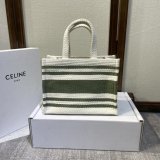 Duplicate Celine CABAS SMALL Canvas Tote Bag