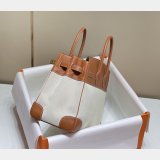 Hermes Birkin 35cm Canvas Swift Handbags