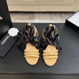 CC 26 Lambskin And Silk high heel Sandals