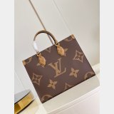 Louis Vuitton Cheap ON THE GO Monogram Bag MM 35CM