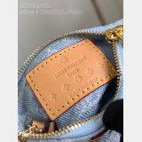 Key Pouch Monogram Denim M82961 7 Star Louis Vuitton Replica Bag