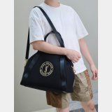 Saint Laurent Rive Gauche Bowling Tote Canvas 774048 Bag