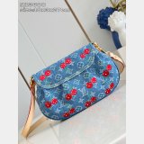 Louis Vuitton LV x TM Sunset Monogram Denim Copy M13680 Bag