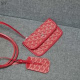 Cheap Top Quality Goyard Classic Chevron St. Louis PM Totes Red Bags