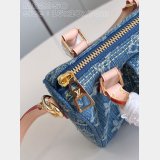 Nano Speedy Louis Vuitton Replicas M82950 Monogram Denim Bag