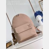 Takeoff Backpacks LV Aerogram Men Fake M23708 Louis Vuitton Sable Beige Bag