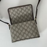 Gucci Ophidia Mini Dark Brown Fabric 838599 Bag