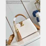 Louis Vuitton Fashion The Capucines M48865 Creamy Bag