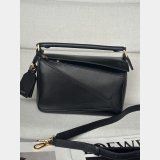 Best Loewe Featherlight Puzzle Small Nappa Lambskin Handbag 24CM