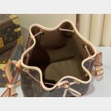 Best Louis Vuitton Noé BB Damier Azur/Monogram N40594/M46983 Bag