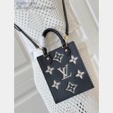 Louis Vuitton Petit Sac Plat 2way M57937 Bicolor Handbag
